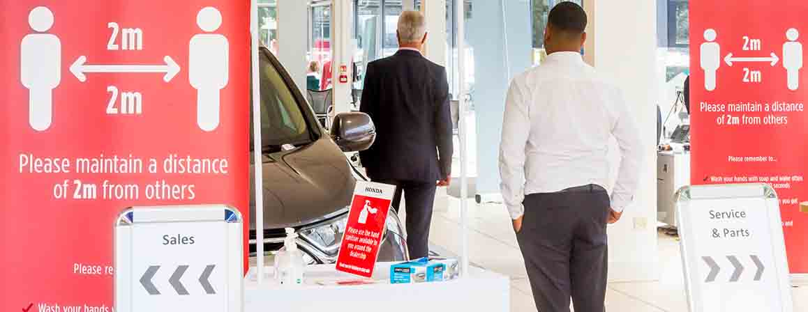 car showroom