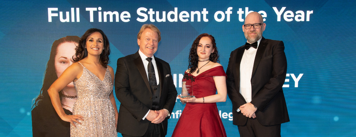 Local student wins national motor industry Award and Bursary