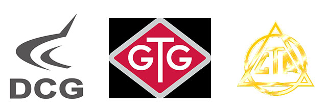 GTG/DCG/Gold logos