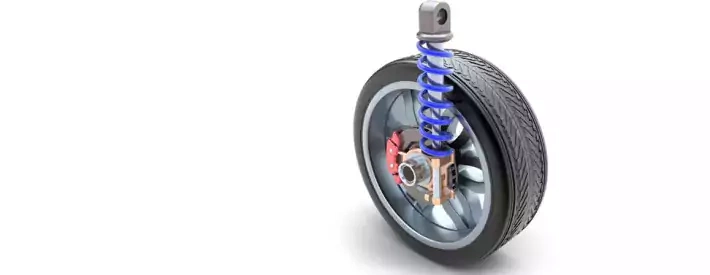 wheel suspension