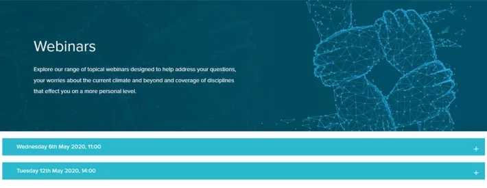 Webinar header