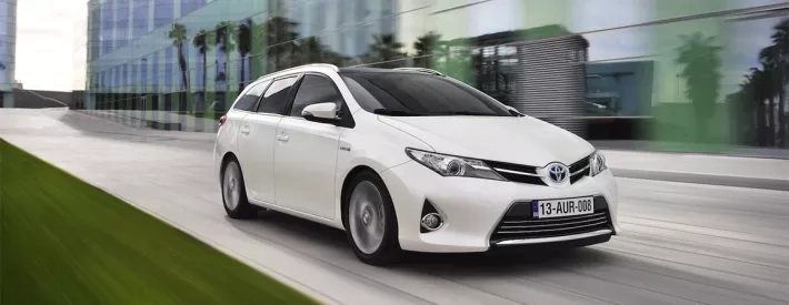 White Toyota