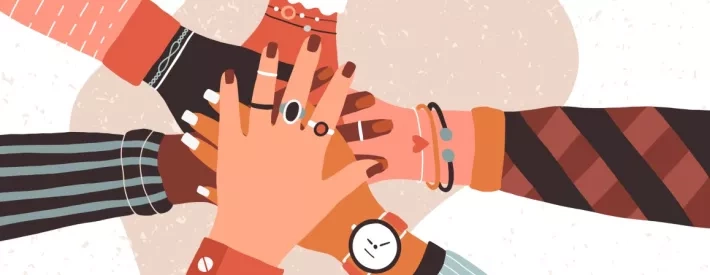 diversity hands