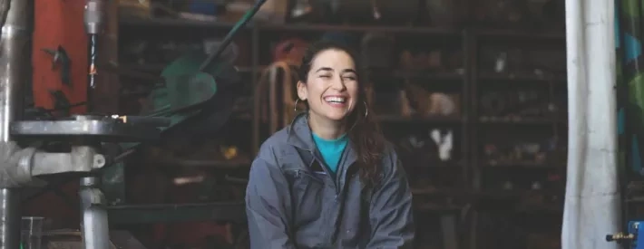 Happy apprentice