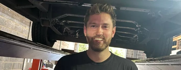 Alex Booty, Diagnostic Technician at Cleevely Motors