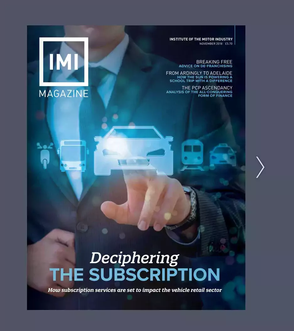IMI Magazine - Nov18