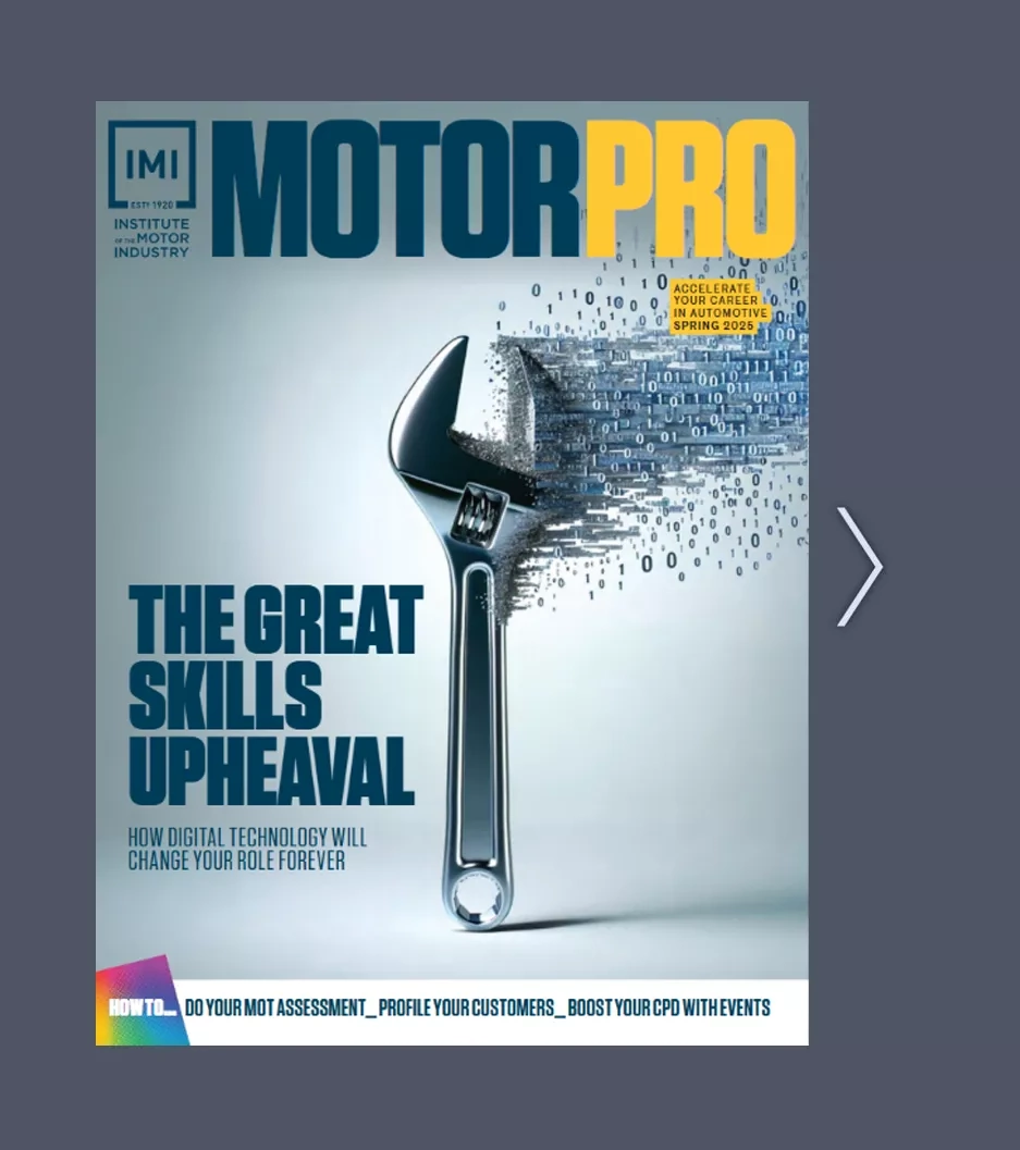 MotorPro Spring 2025 cover with a spanner on it 